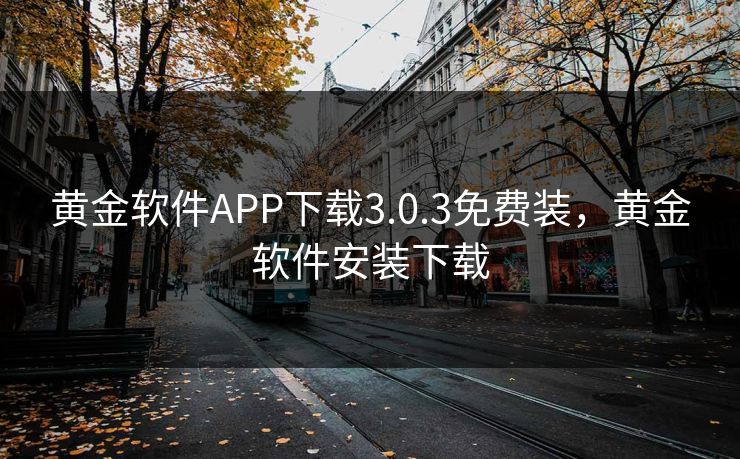 黄金软件APP下载3.0.3免费装，黄金软件安装下载